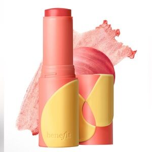NEW Benefit Cosmetics Juice Stick Dewey Gel-Cream Blush Stick SHELLIE